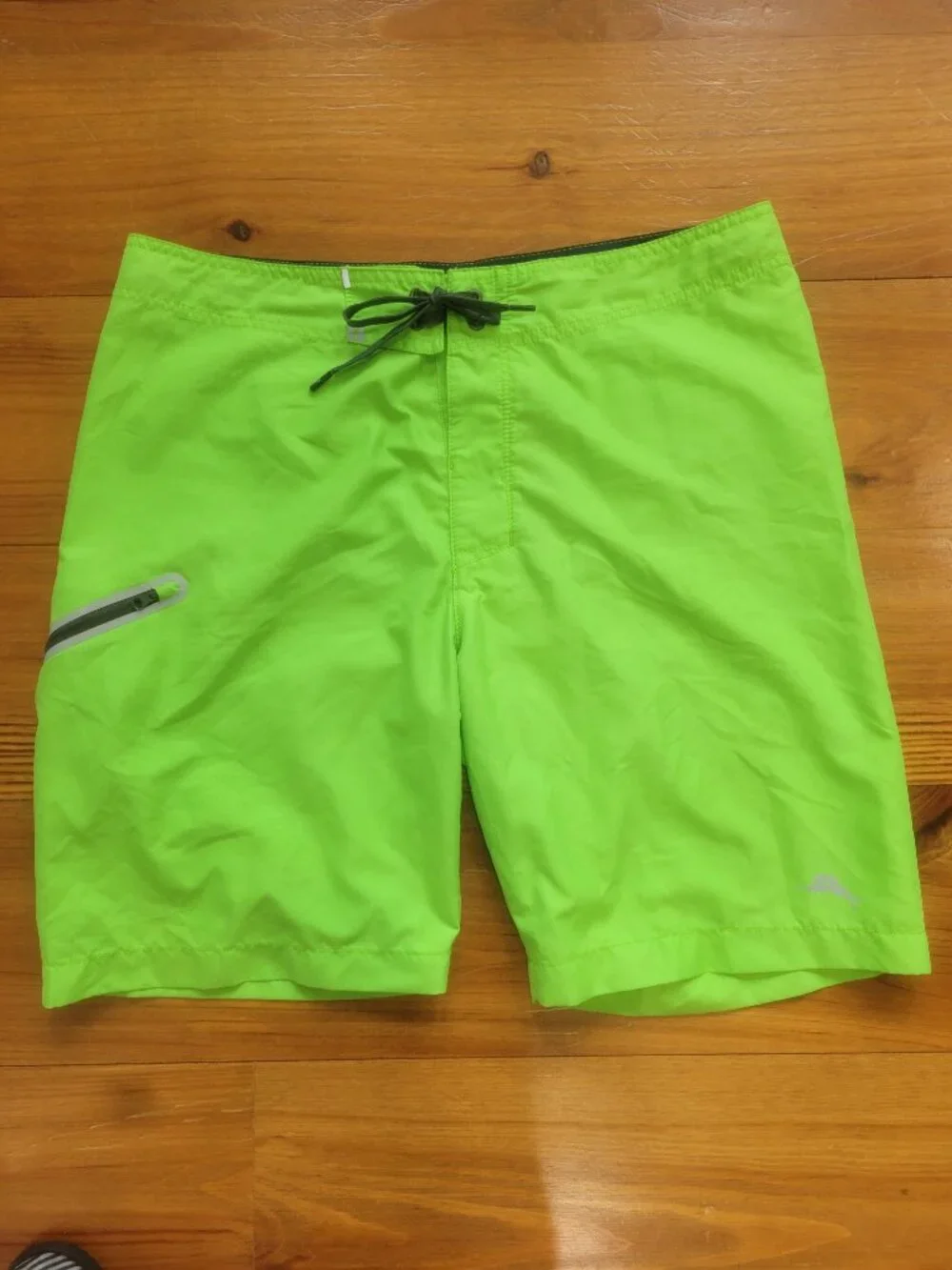 Men's Tommy Bahama Swim Trunks Board Shorts 34 Green Drawstring 9
